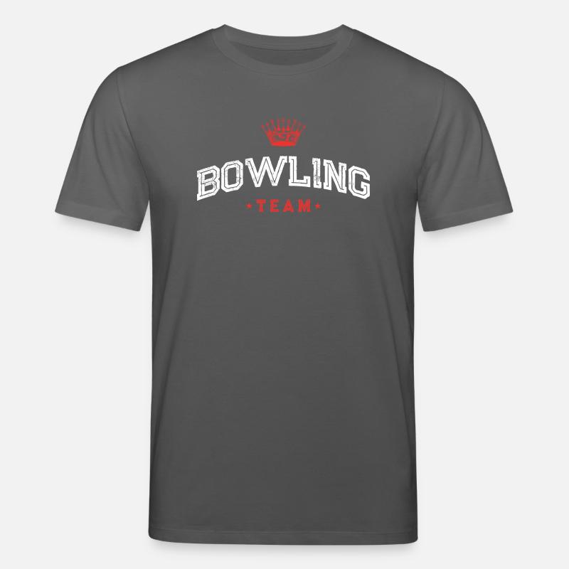 Bowling Team - Stanley/Stella Unisex Bio-T-Shirt CREATOR  - Anthrazit