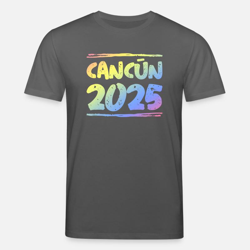 Cancun 2025 Bunt - Stanley/Stella Unisex Bio-T-Shirt CREATOR  - Anthrazit