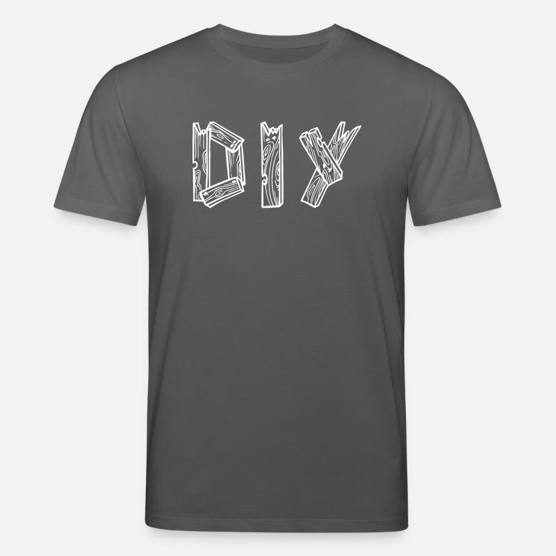 BRICOLAGE - faites-le vous-même - T-shirt bio CREATOR Stanley/Stella Unisexe - charbon