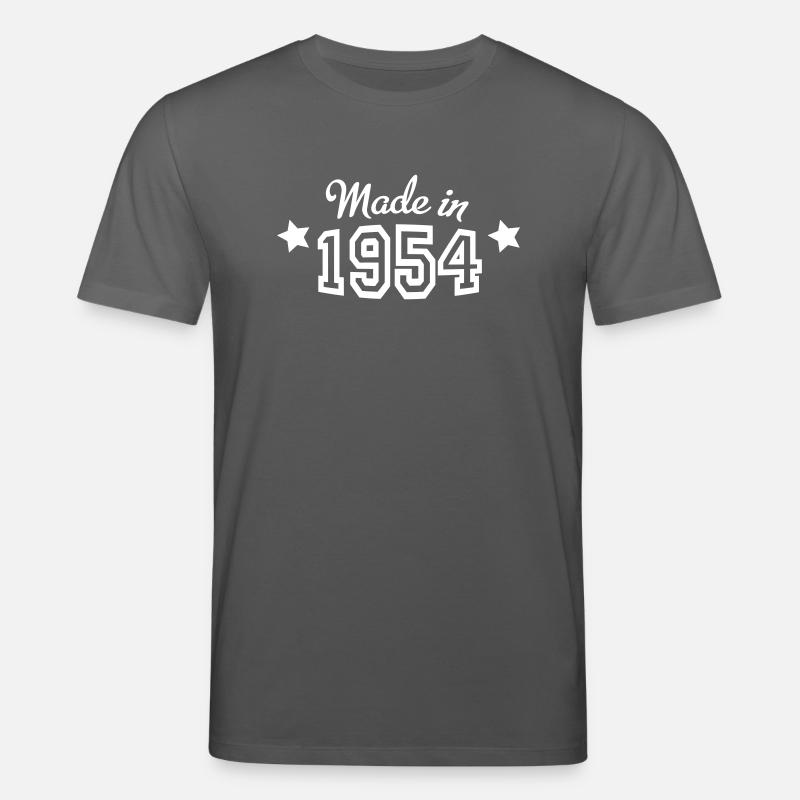 1954 - Stanley/Stella Unisex Bio-T-Shirt CREATOR  - Anthrazit