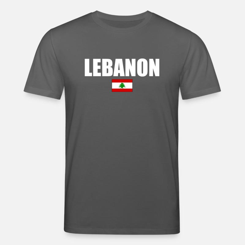 Libanon - Stanley/Stella Unisex Bio-T-Shirt CREATOR - Anthrazit