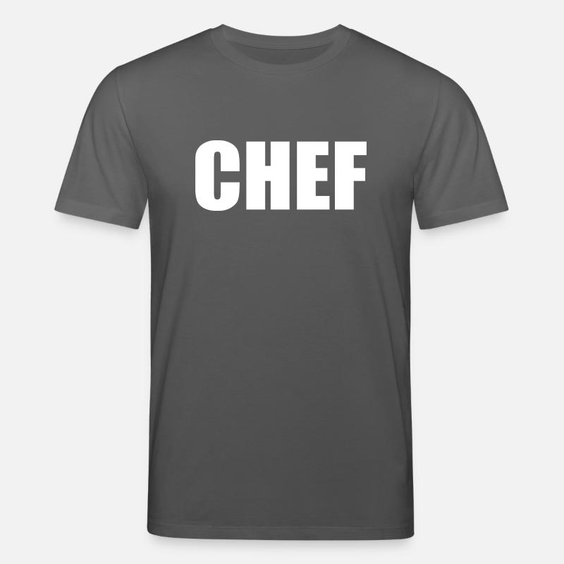 Chef - Stanley/Stella Unisex Bio-T-Shirt CREATOR - Anthrazit