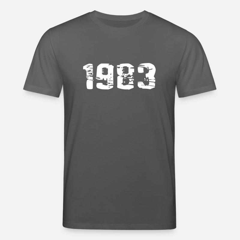 1983 - T-shirt bio CREATOR Stanley/Stella Unisexe - charbon