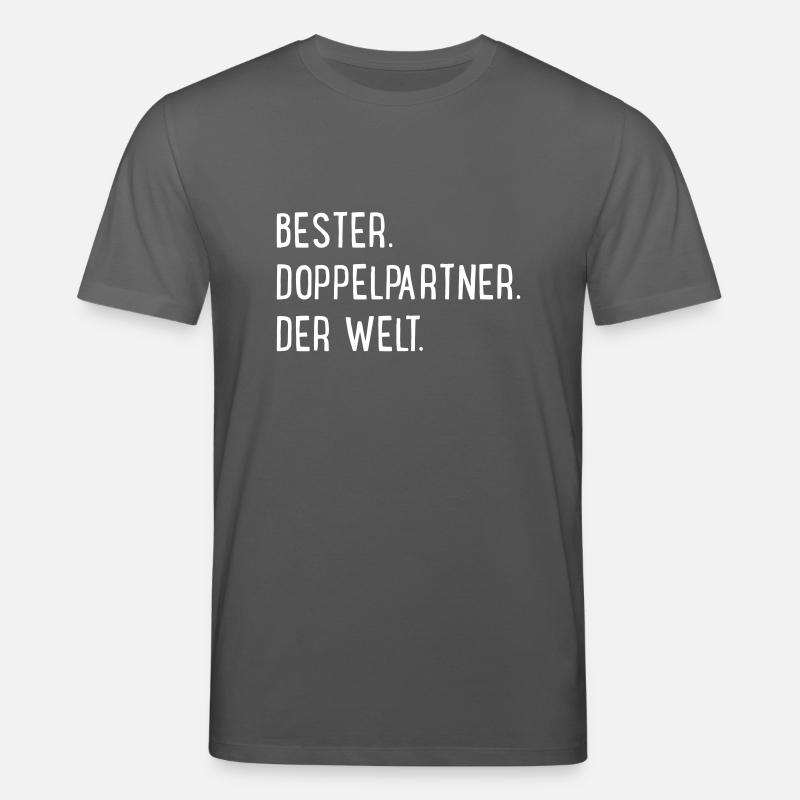 Doppelpartner - Stanley/Stella Unisex Bio-T-Shirt CREATOR  - Anthrazit