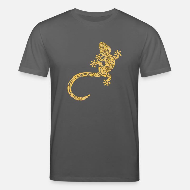Ethno Gekko - Stanley/Stella Unisex Bio-T-Shirt CREATOR  - Anthrazit