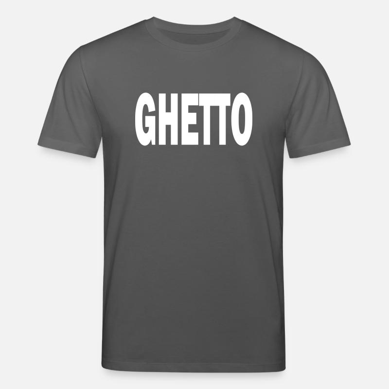Ghetto - Stanley/Stella Unisex Bio-T-Shirt CREATOR  - Anthrazit