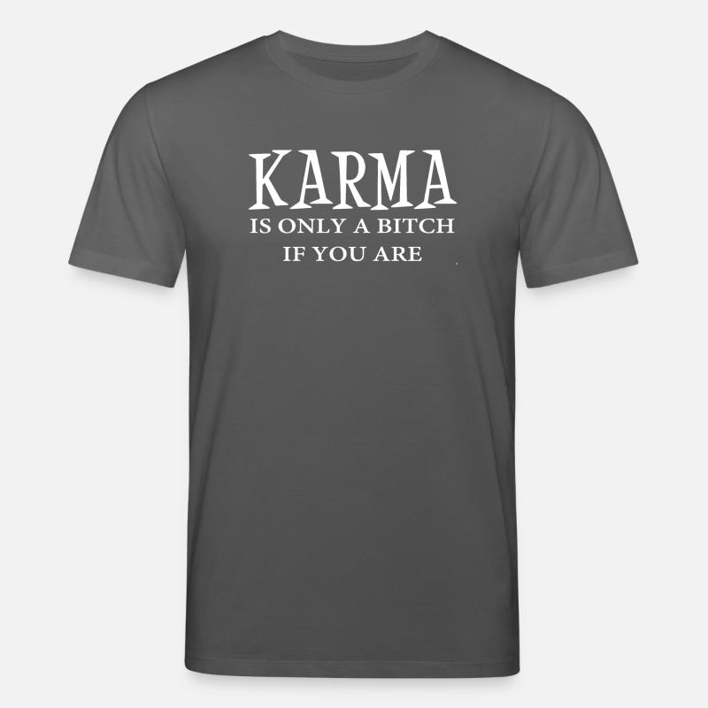 KARMA - Stanley/Stella Unisex Bio-T-Shirt CREATOR - Anthrazit