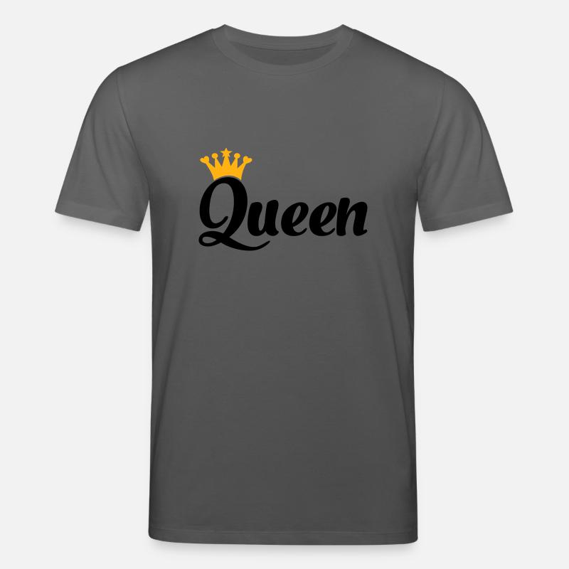 queen - Stanley/Stella Unisex Bio-T-Shirt CREATOR  - Anthrazit