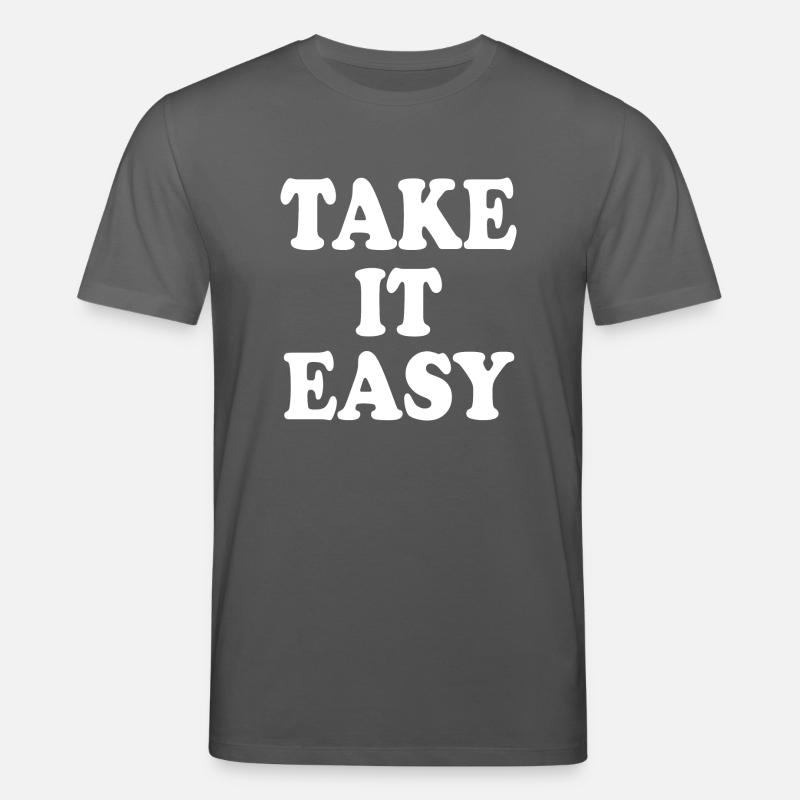Take it easy - Stanley/Stella Unisex Bio-T-Shirt CREATOR - Anthrazit