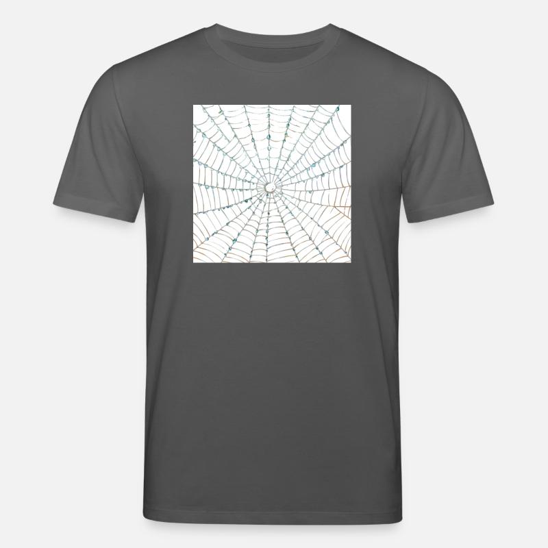 Conception de toile d’araignée - T-shirt bio CREATOR Stanley/Stella Unisexe - charbon