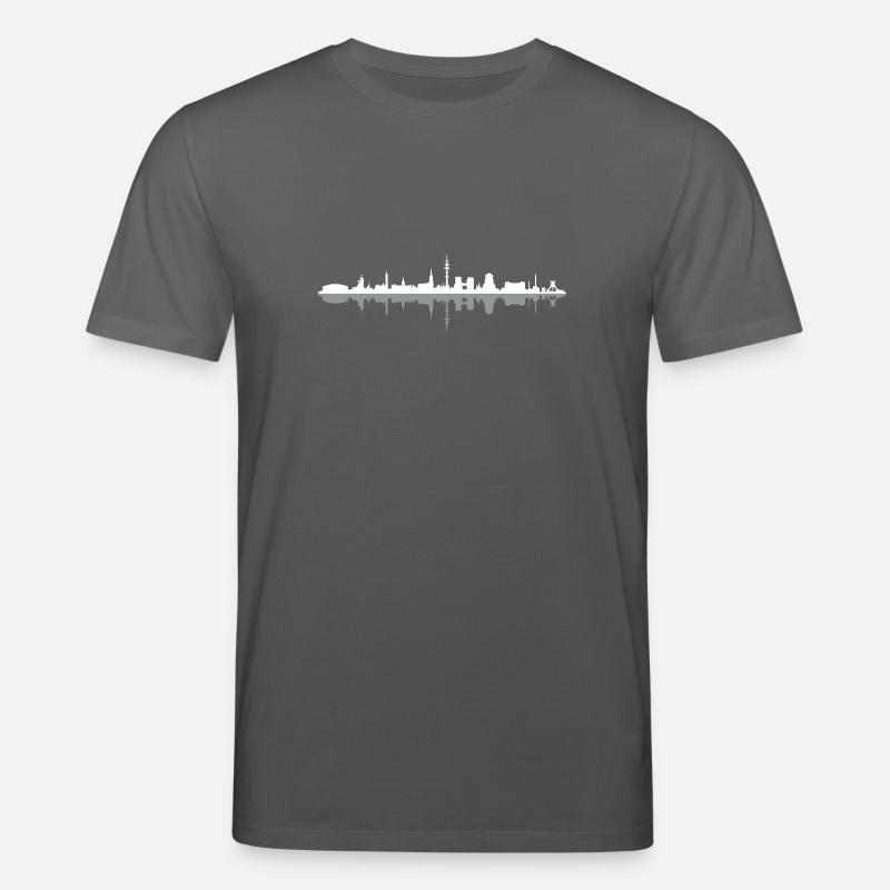 Skyline - Gelsenkirchen - Stanley/Stella Unisex Bio-T-Shirt CREATOR  - Anthrazit