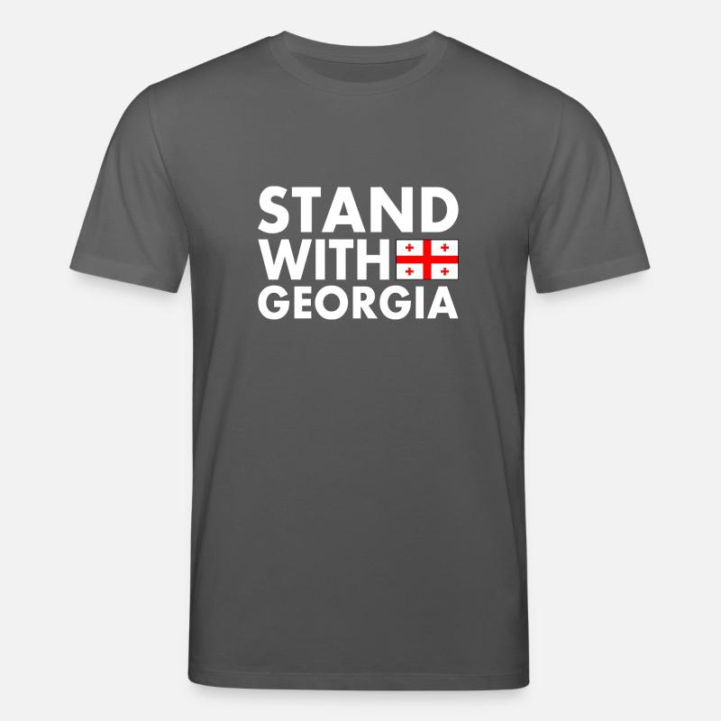 Georgien - Stanley/Stella Unisex Bio-T-Shirt CREATOR  - Anthrazit