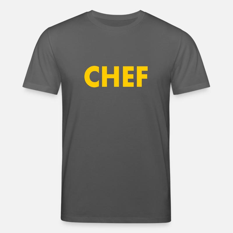 Chef - Stanley/Stella Unisex Bio-T-Shirt CREATOR  - Anthrazit