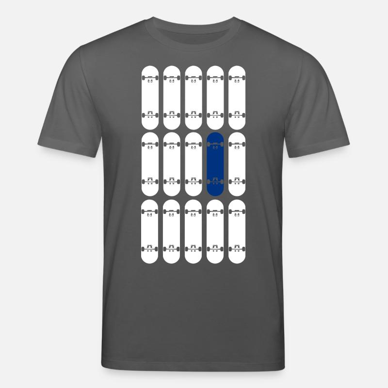 OneBoardBlue/White - Stanley/Stella Unisex Bio-T-Shirt CREATOR  - Anthrazit