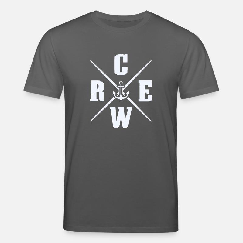 crew anker - Stanley/Stella Unisex Bio-T-Shirt CREATOR - Anthrazit