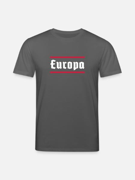 Europa - T-shirt bio CREATOR Stanley/Stella Unisexe - charbon