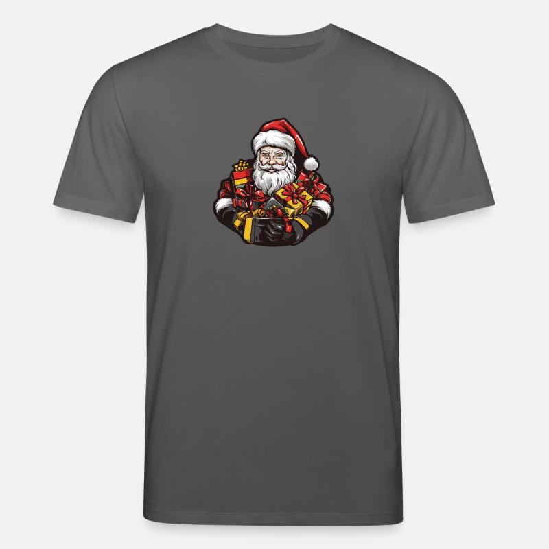 Weihnachtsmann Geschenke - Stanley/Stella Unisex Bio-T-Shirt CREATOR  - Anthrazit