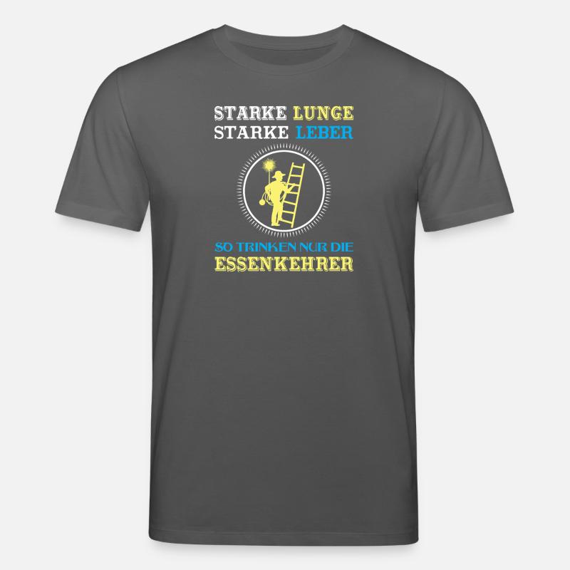 Schornsteinfeger Herren - Stanley/Stella Unisex Bio-T-Shirt CREATOR - Anthrazit