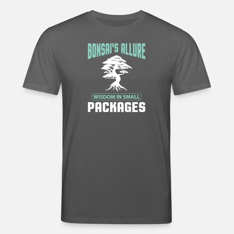 Bonsai Tree - Stanley/Stella Unisex Bio-T-Shirt CREATOR  - Anthrazit