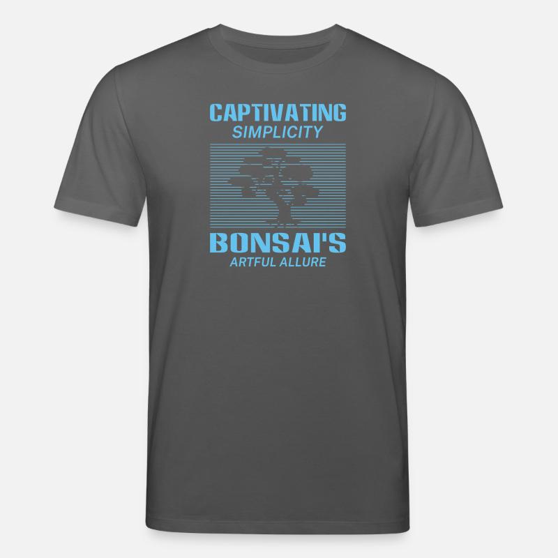 Bonsai Tree - Stanley/Stella Unisex Bio-T-Shirt CREATOR  - Anthrazit