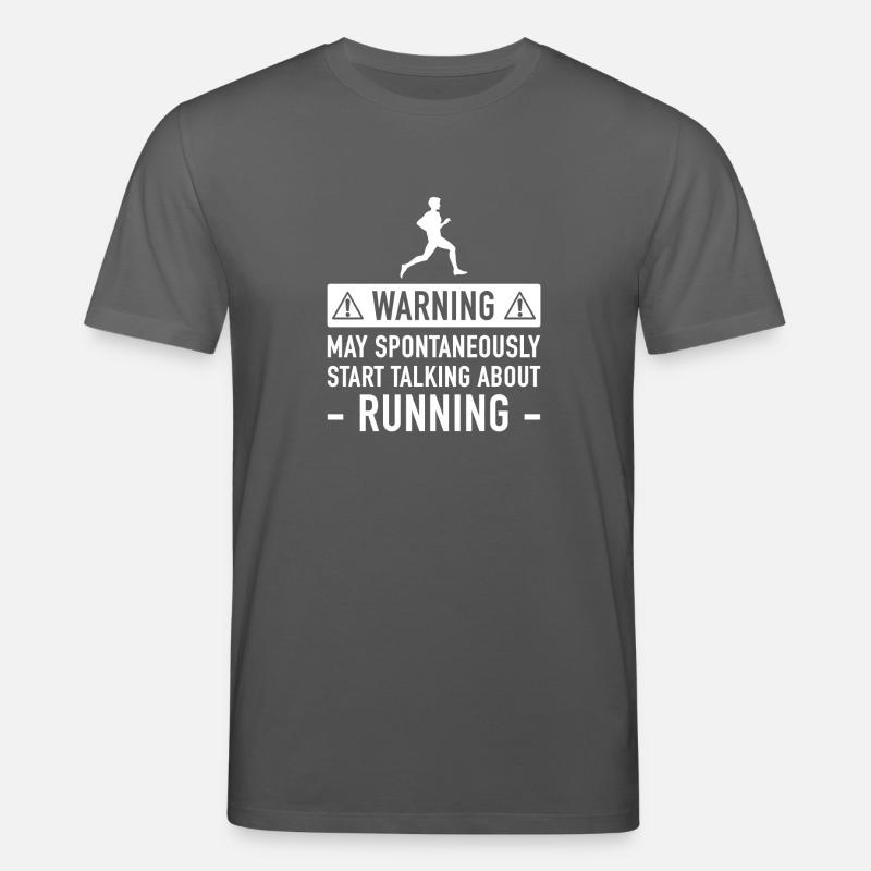 Courir Idée Cadeau drôle - T-shirt bio CREATOR Stanley/Stella Unisexe - charbon
