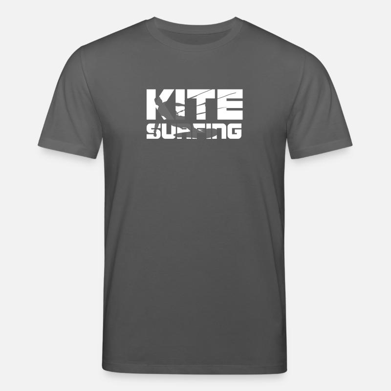 Kitesurf - Kitesurf - Kitesurf - Cadeau - T-shirt bio CREATOR Stanley/Stella Unisexe - charbon