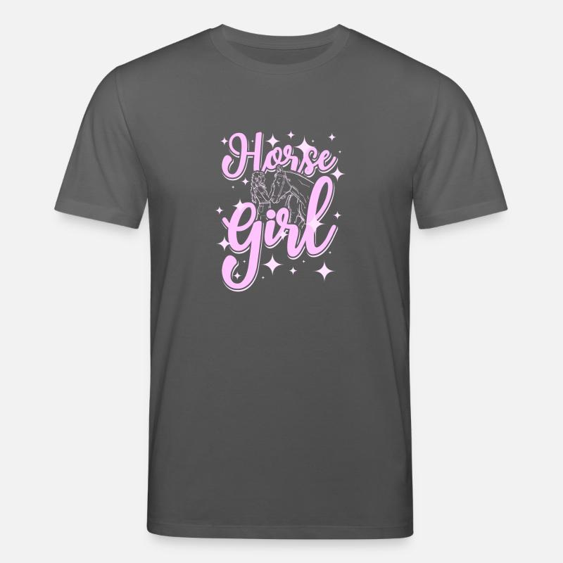 Fille hourse - T-shirt bio CREATOR Stanley/Stella Unisexe - charbon