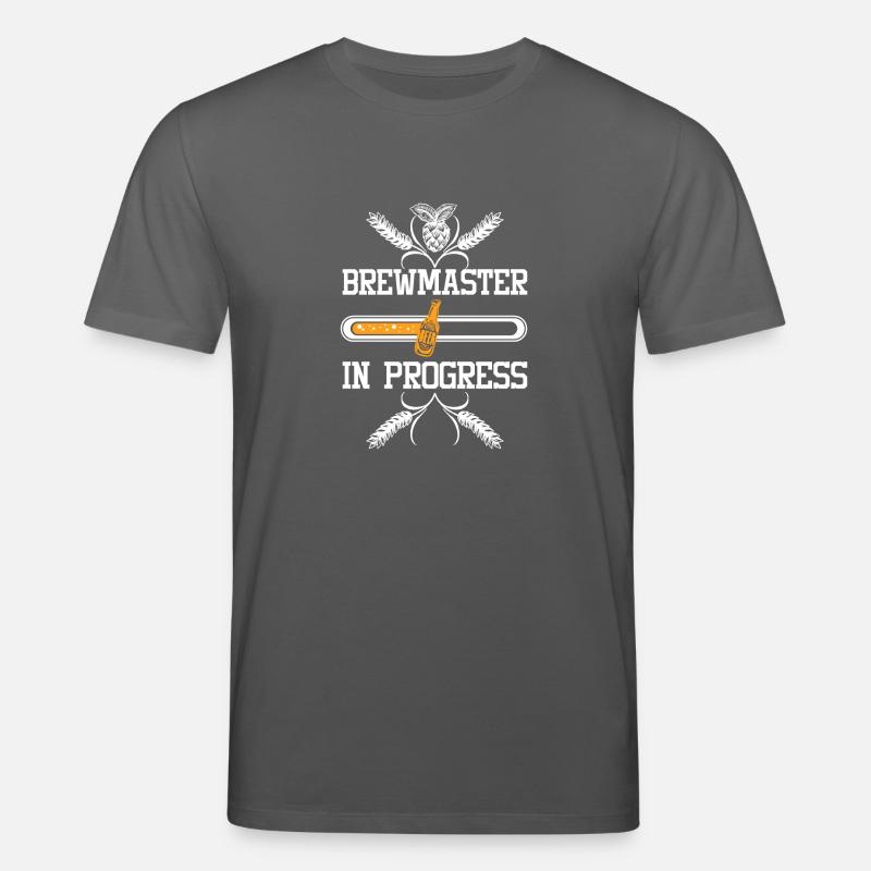Brewmaster in progress - Stanley/Stella Unisex Bio-T-Shirt CREATOR  - Anthrazit