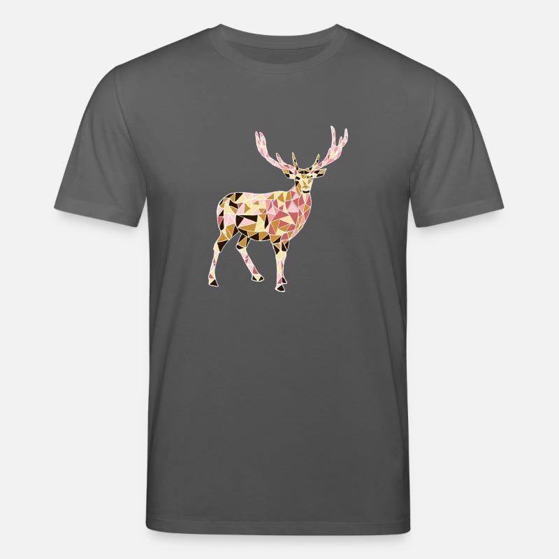 Hirsch - Stanley/Stella Unisex Bio-T-Shirt CREATOR  - Anthrazit