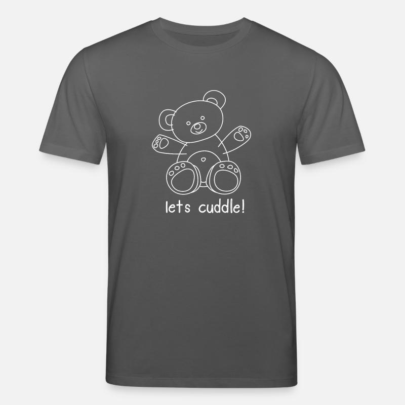 CUDDLE ME! - Stanley/Stella Unisex Bio-T-Shirt CREATOR  - Anthrazit