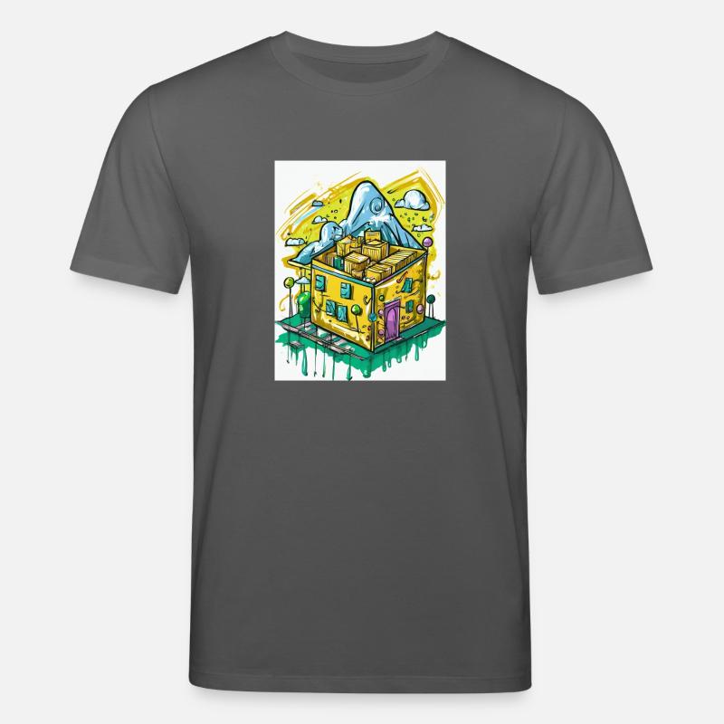 Es rappelt im Karton - Stanley/Stella Unisex Bio-T-Shirt CREATOR  - Anthrazit