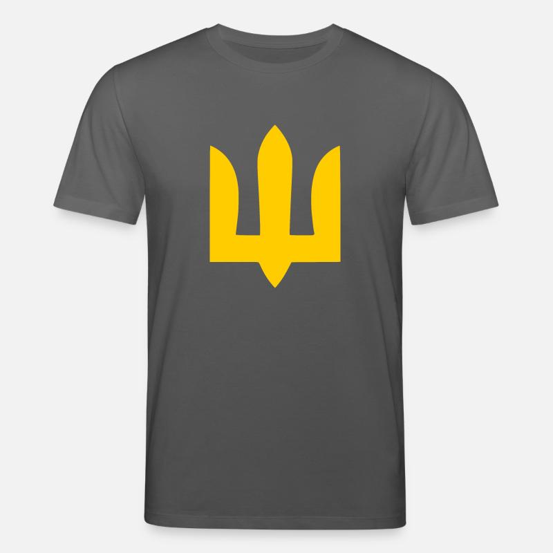 Ukraine - Stanley/Stella Unisex Bio-T-Shirt CREATOR  - Anthrazit