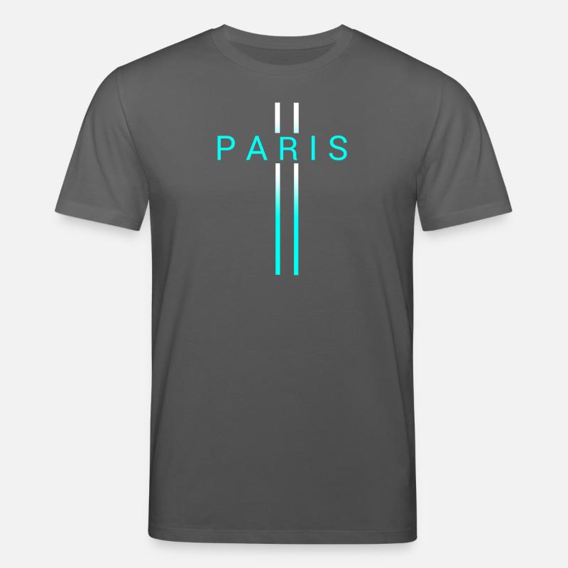 Paris - Stanley/Stella Unisex Bio-T-Shirt CREATOR  - Anthrazit
