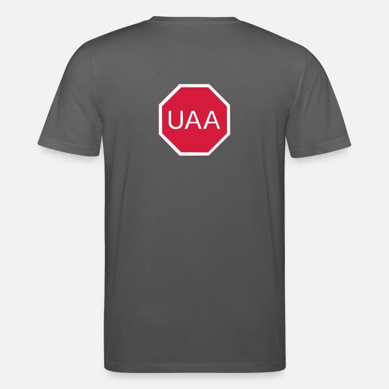 Codon stop - Stanley/Stella Unisex Bio-T-Shirt CREATOR  - Anthrazit