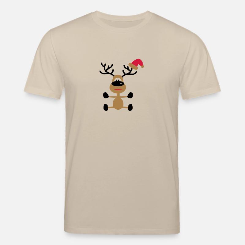 Weihnachten - Stanley/Stella Unisex Bio-T-Shirt CREATOR  - Beige