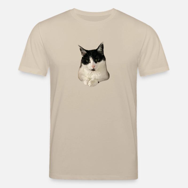 super cute Kitty Cat - Stanley/Stella Unisex Bio-T-Shirt CREATOR  - Beige