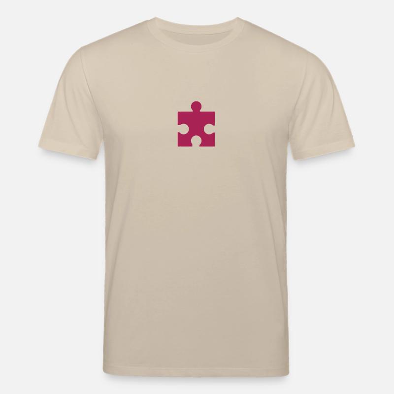 Puzzle - Stanley/Stella Unisex Bio-T-Shirt CREATOR  - Beige