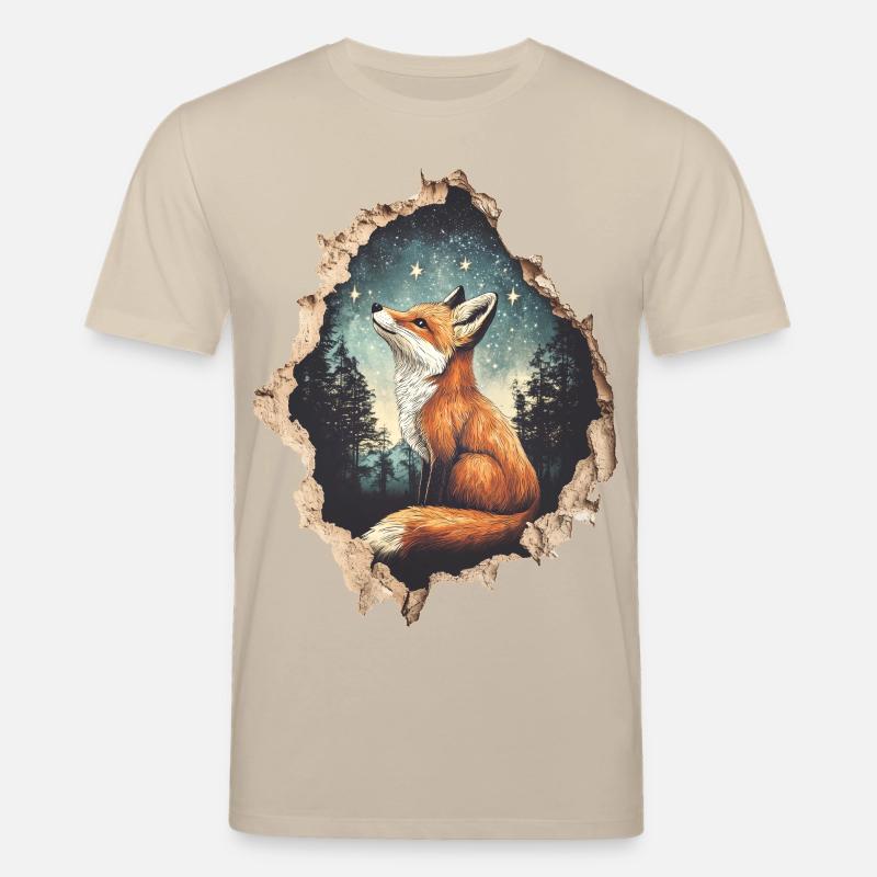 Fuchs Sterne - Stanley/Stella Unisex Bio-T-Shirt CREATOR - Beige
