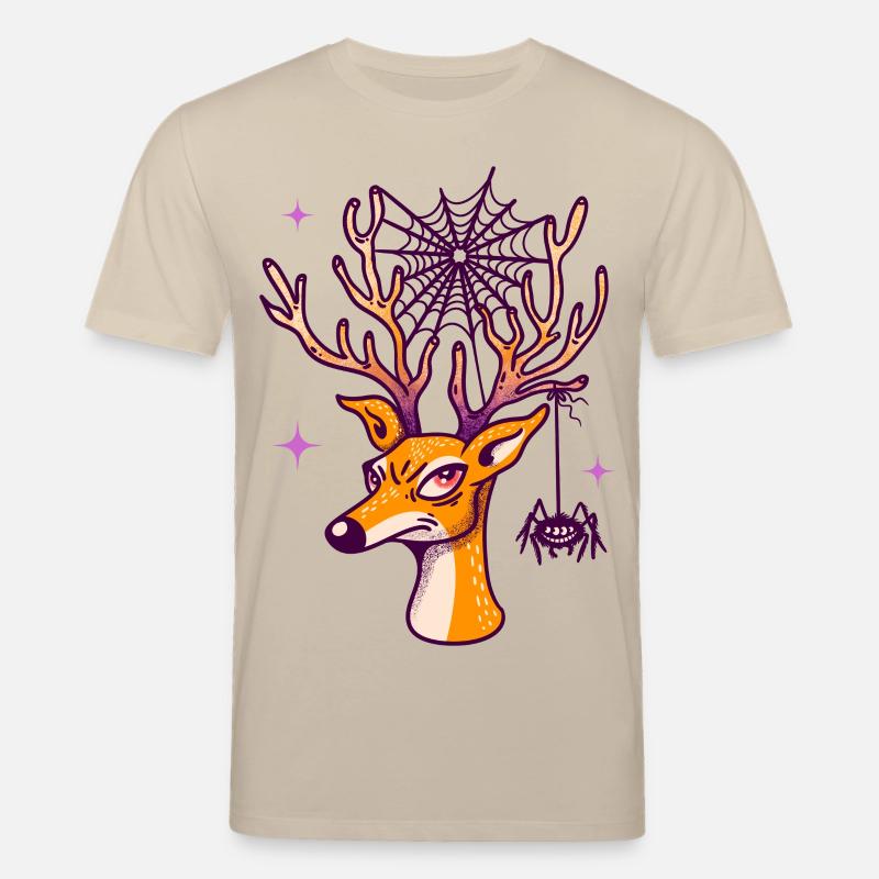 Hirsch & Spinne - Stanley/Stella Unisex Bio-T-Shirt CREATOR  - Beige
