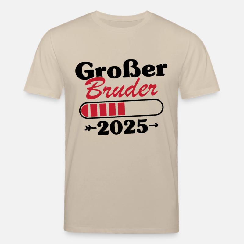 Großer Bruder Loading 2025 - Stanley/Stella Unisex Bio-T-Shirt CREATOR  - Beige