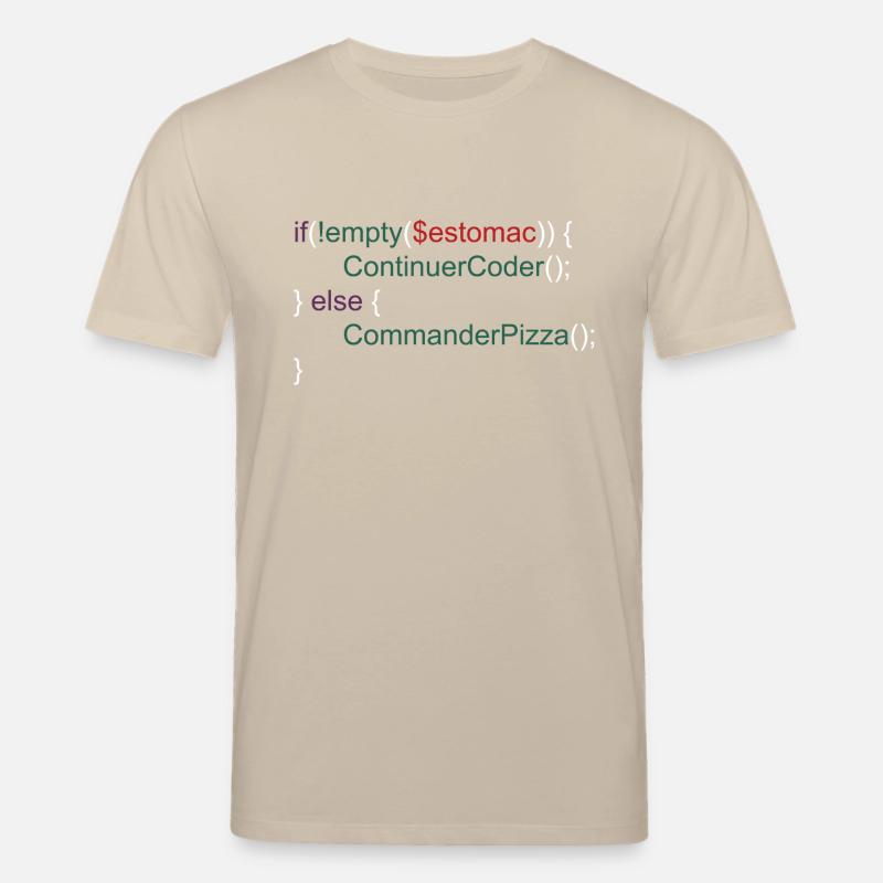 encoder - Stanley/Stella CREATOR Unisex Organic T-Shirt - beige