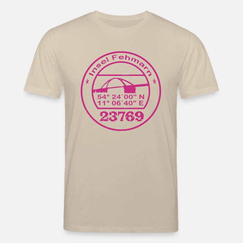 Fehmarnstempel Vector - Stanley/Stella Unisex Bio-T-Shirt CREATOR  - Beige