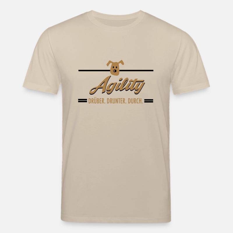 Agility - Stanley/Stella Unisex Bio-T-Shirt CREATOR  - Beige