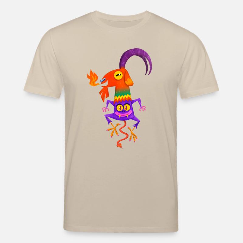 Lil 'Evil - Stanley/Stella Unisex Bio-T-Shirt CREATOR  - Beige