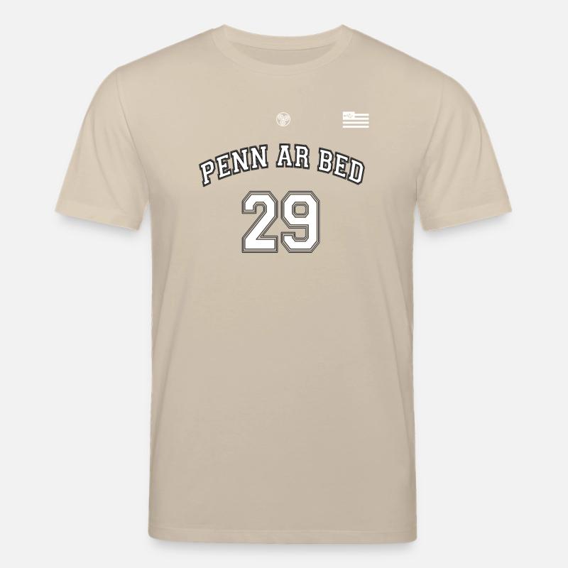 penn_ar_bed1 - Stanley/Stella Unisex Bio-T-Shirt CREATOR  - Beige
