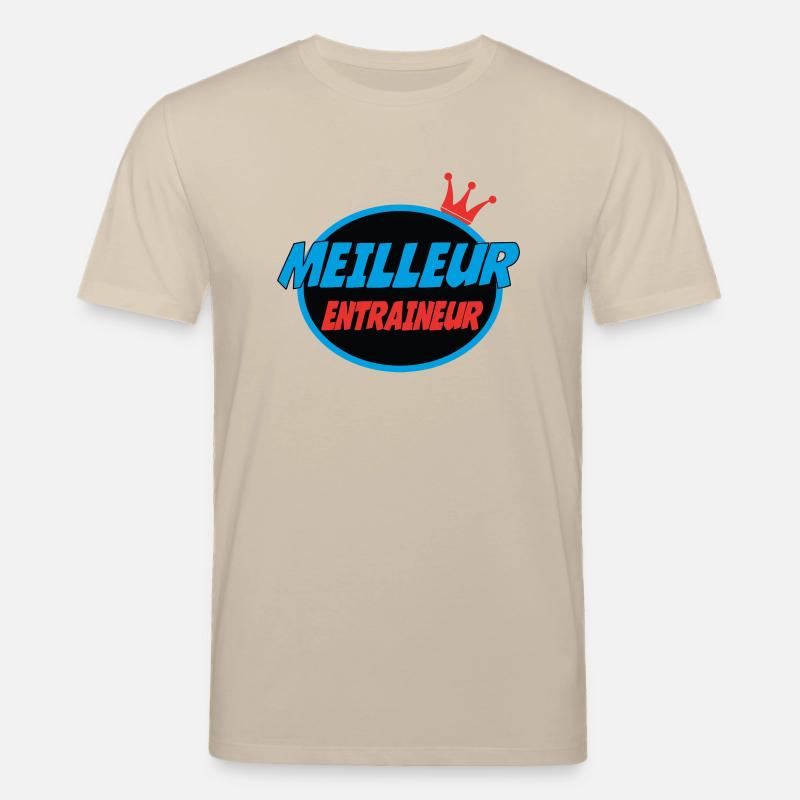 BESTER COACH - Stanley/Stella Unisex Bio-T-Shirt CREATOR  - Beige