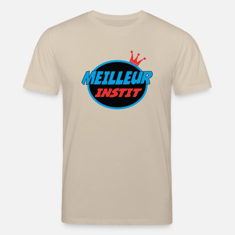MEILLEUR INSTIT - T-shirt bio CREATOR Stanley/Stella Unisexe - beige
