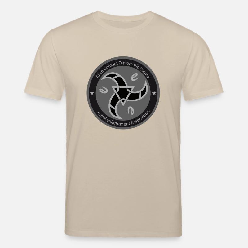 astral enlightment association - Stanley/Stella Unisex Bio-T-Shirt CREATOR  - Beige