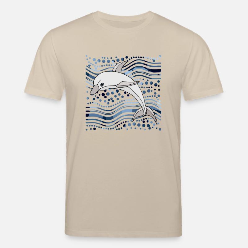 Delfin - Stanley/Stella Unisex Bio-T-Shirt CREATOR  - Beige