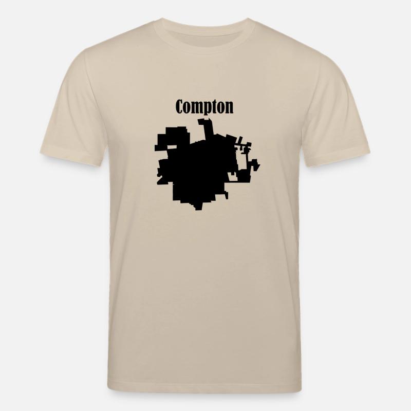 Compton Schwarz - Stanley/Stella Unisex Bio-T-Shirt CREATOR  - Beige